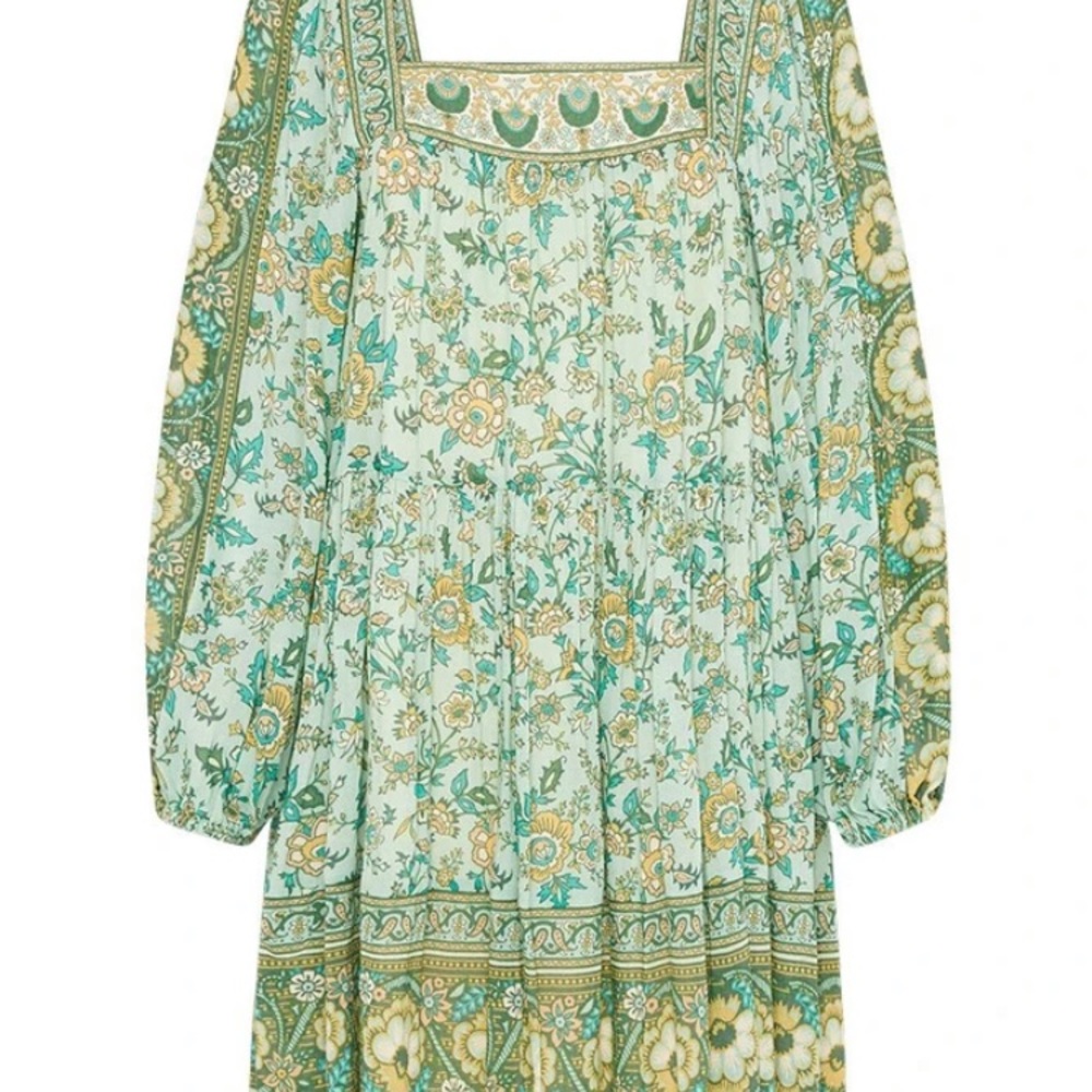 SOLD NWT Folksong Tunic Sage M - Picture 3 of 5